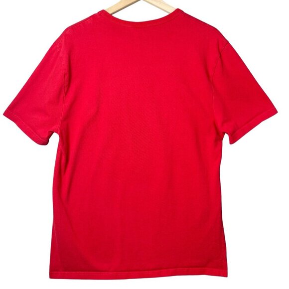 Champion Men's Classic Graphic Jersey Script T-Shirt Size L Scarlet Red - Picture 3 of 12